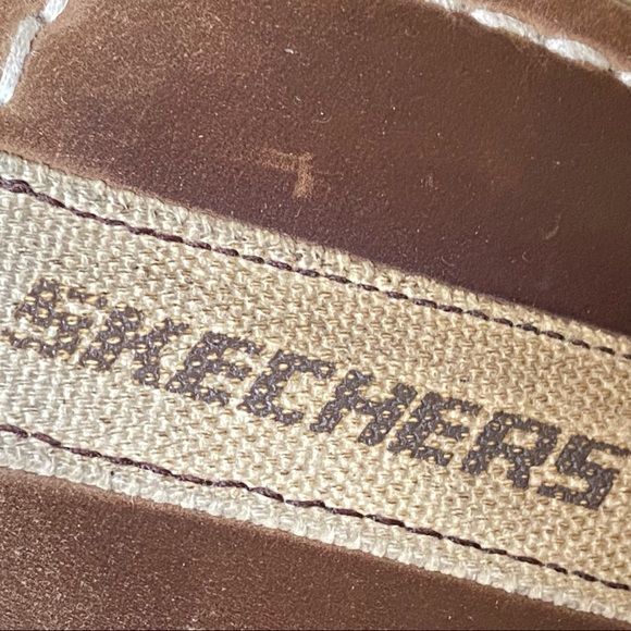 SKECHERS leather slides main image 5